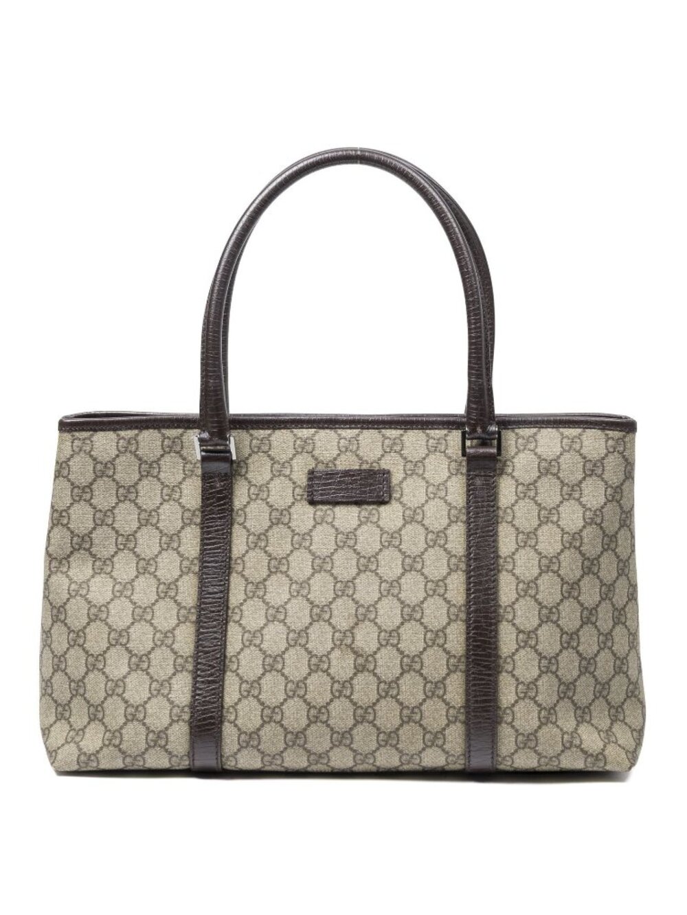 Gucci Medium Joy Tote Bag Beige Brown Supreme Canvas